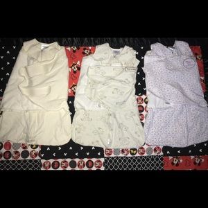 3 newborn Halo SleepSack Swaddles